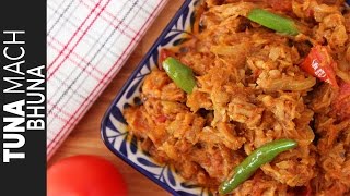 টুনা মাছ রান্না  Tuna Fish Bhuna  Quick and Easy Tuna Fish Recipe [upl. by Eskill7]