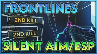 🔥SILENT AIM Frontlines Script Hack  SILENT AIM  GUN MODS  ESP amp MORE  PASTEBIN 2023 [upl. by Llebasi519]