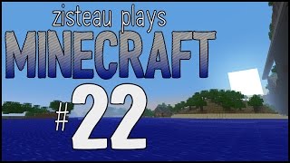 Zisteau Plays Minecraft 22  Rising Temple Site  Alpha 12 [upl. by Kenn397]