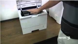 Xerox Phaser 3600 Replacing Toner [upl. by Eitsyrk199]