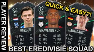 BEST EREDIVISIE SQUAD IN FIFA 21 FOR COMPLETING THE SQUAD FOUNDATIONS MILESTONE QUICK ULTIMATE TEAM [upl. by Queena]