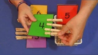 Clothespin Number Match [upl. by Tommie]