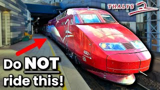 Why I won’t ride Thalys highspeed again NIGHTMARE JOURNEY [upl. by Mcgrody]