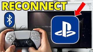 How To Disconnect PS5 Controller From Bluetooth amp Reconnect to PS5 [upl. by Nodnelg]