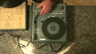 Califone 1455 K Classroom Record Player [upl. by Mutat]