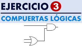 Ejercicio 3 Compuertas Lógicas [upl. by Hterag]