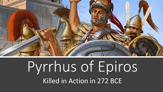 Pyrrhus of Epiros killed in action in 272 BCE [upl. by Anselmo]