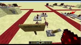 Minecraft  Comparator Circuits amp Logic Gates  13w01a ReTour [upl. by Isidoro]