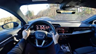 2024 Audi RS3  POV Walkaround and Test Drive ASMR [upl. by Dolley]