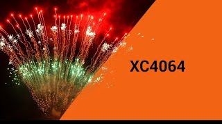 FAJERWERKI XC4064 13S 12″ LINE F4 TRIPLEX FIREWORKS [upl. by Gwyneth]