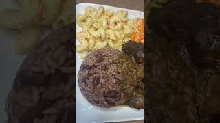 A Very Jamaican Sunday Dinner jamaicanstyle food foodie jamaicanfood jamaican [upl. by Fallon503]