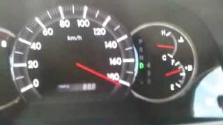 toyota alphard 30 V6 07 acceleration better quality [upl. by Atteve]