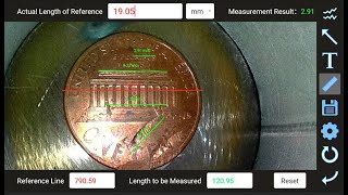 VJ4 Video Borescope Reference Measurement Instructional Video [upl. by Coniah245]