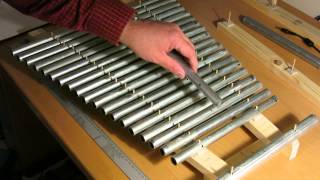 DIY Glockenspiel first test [upl. by Skilken]