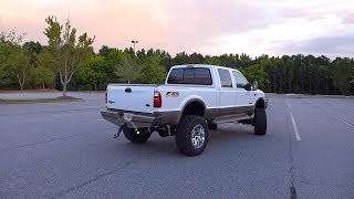 60 Powerstroke Straight Piped Exhaust [upl. by Drahser530]