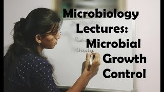 Microbiology Lectures Microbial Growth Control [upl. by Seys]