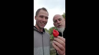 Eating a Moruga with Johnny Scoville [upl. by Eatnom]