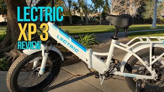 Lectric XP 3 Folding Ebike Review Pros and Cons [upl. by Kahaleel43]