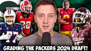 Grading The Packers 2024 Draft [upl. by Fina]