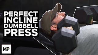 Grow Your Chest with the INCINE DUMBBELL PRESS  Mind Pump [upl. by Hairem109]