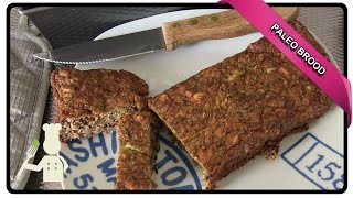 PALEO BROOD  GEZOND BROOD  RECEPT 23  GEZONDHEIDSGOEROE [upl. by Odetta]