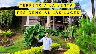 Recorriendo un terreno a la venta en una residencial exclusiva de El Salvador [upl. by Draude560]