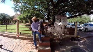 Fort Worth Tx Stockyards  Full Walking Tour [upl. by Allan887]