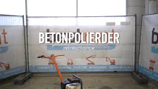 Instructiefilm Betonpolierder [upl. by Markos]