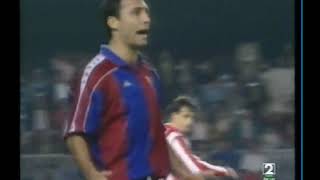 Hristo Stoichkov vs Atletico Madrid Supercoppa di Spagna 1992 [upl. by Anchie]