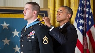 Staff Sgt Ryan Pitts Receives the Medal of Honor [upl. by Gaudette636]