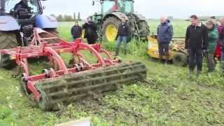 Demo groenbemesters verkleinen en inwerken [upl. by Stratton]