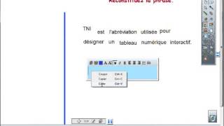 Reconstituer un texte fragmenté en une seule zone de texte  Interwrite Workspace [upl. by Alberic]