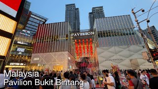 【4K Malaysia Walk】Pavilion Bukit Bintang Walk All Floors Kuala Lumpur Malaysia 柏威年廣場 [upl. by Velasco]