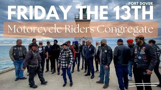 Friday the 13th in Port Dover Oct 2023 A Ride Through Time and Tradition  A Walk on Main Street [upl. by Ynna696]