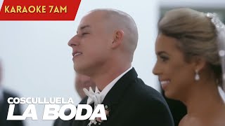 Cosculluela  La Boda  Karaoke [upl. by Steinway]