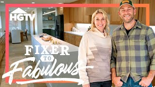 Log Cabin Gets Light amp Bright Update  Full Episode Recap  Fixer to Fabulous  HGTV [upl. by Seni]