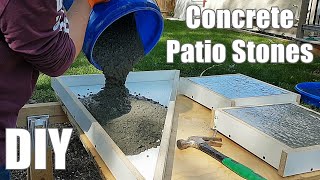 Make your own Patio Stones quickly and easily with this method [upl. by Auos100]