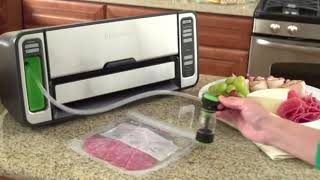 Retractable Handheld Sealer  FoodSaver® [upl. by Hnahk696]