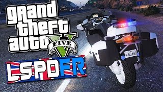 BRITISH HIGHWAY PATROL  GTA 5 LSPDFR 31   EPIC BMW POLICE BIKE [upl. by Winser960]