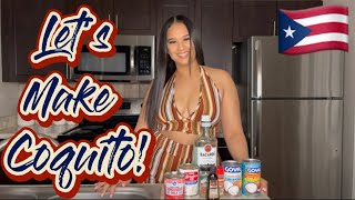 How to make Coquito  Puerto Rican Eggnog [upl. by Efinnej]