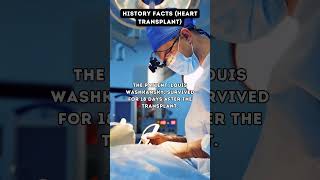 The Heart Transplant Pioneering Surgery ❤️  historicfacts [upl. by Modeste61]