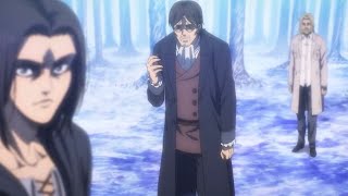 Grisha meeting with Reiss Family  Attack On Titan Season 4 Part 2 Episode 4 [upl. by Nnylyak]