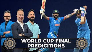 World Cup Final Predictions ft India  Champions amp Kohli  MVP [upl. by Wilcox]