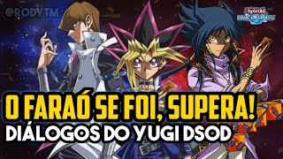 Diálogos do YUGI DSOD vs KAIBA e AIGAMI usando deck de MAGO NEGRO Yugioh Duel Links [upl. by Corbett117]