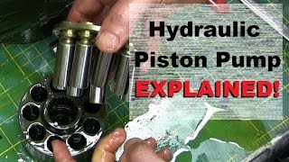 100 HORSEPOWER in your HAND Hydraulic PISTON PUMP [upl. by Atteuqnas269]