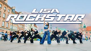 KPOP IN PUBLIC  ONE TAKE LISA  ’ROCKSTAR’ Dance Cover by Majesty Team [upl. by Nylarac]