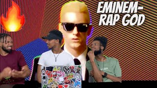 THE GOAT Eminem  Rap God Explicit Official Video Reaction [upl. by Tella]