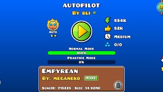 Trying out Autopilot by Bli Geometry Dash [upl. by Newol625]