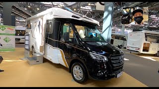 EURA MOBIL CONTURA C 766 EF CAMPER ALL NEW MODEL MERCEDES SPRINTER WALKAROUND AND INTERIOR [upl. by Elok]