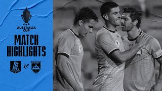 HIGHLIGHTS APIA Leichhardt v Sydney FC  Australia Cup Round of 16 [upl. by Jeffry]